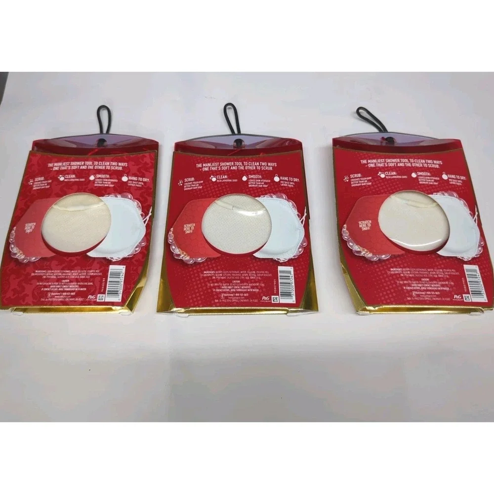 Lot‎ Of 3 New Old Spice Duo 2 Pure Sport & 1 Swagger Dual Sided Body Cleanser